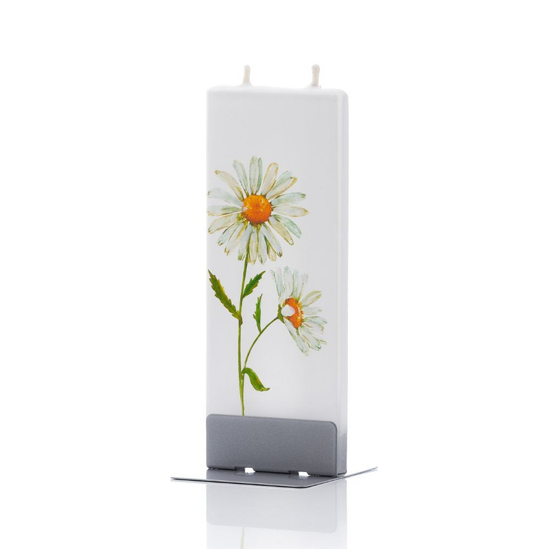 Daisies with Gold Candle