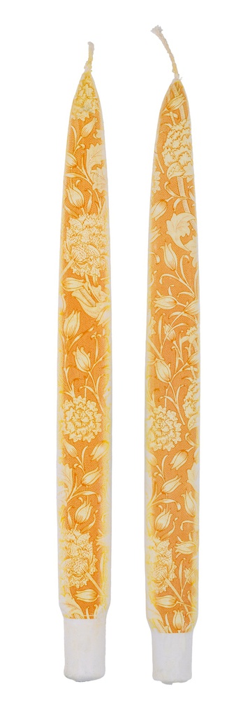 Wild Tulip, William Morris - Set of  2 Taper Candles